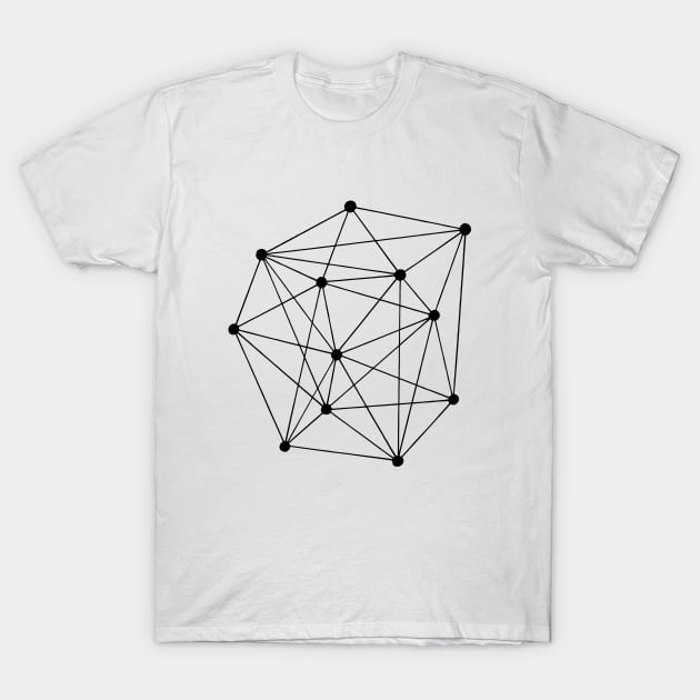 Abstract Neural Network 1 T-Shirt by sallycummingsdesigns